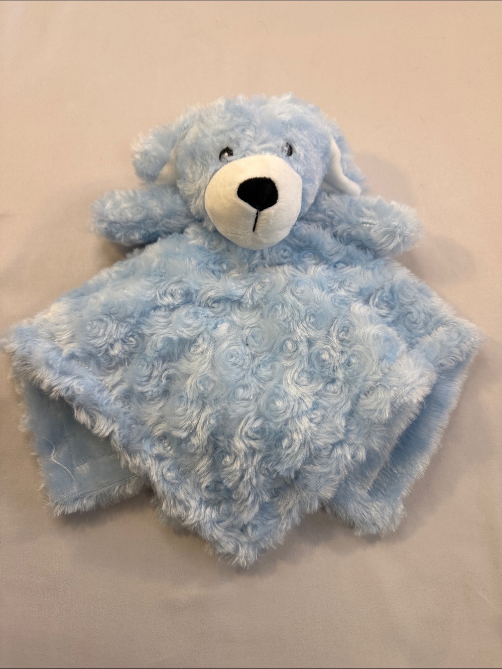 Necessities - NWOT Plush Light Blue Bear Lovey Comfort Blanket for Kids